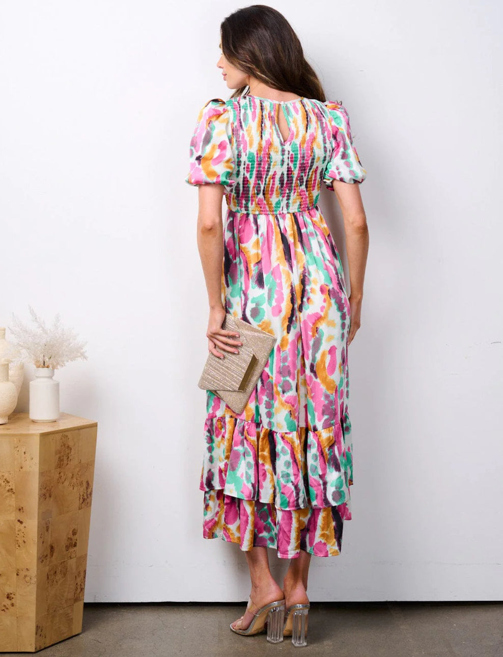 Save The Date Women’s Multicolor Maxi Dress