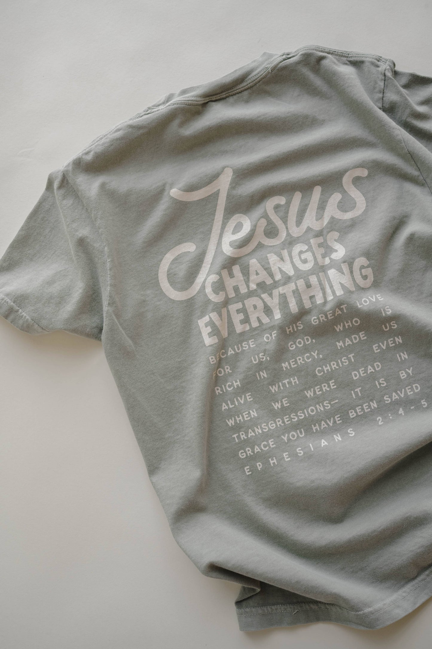 Dear Heart Jesus Changes Everything Tee