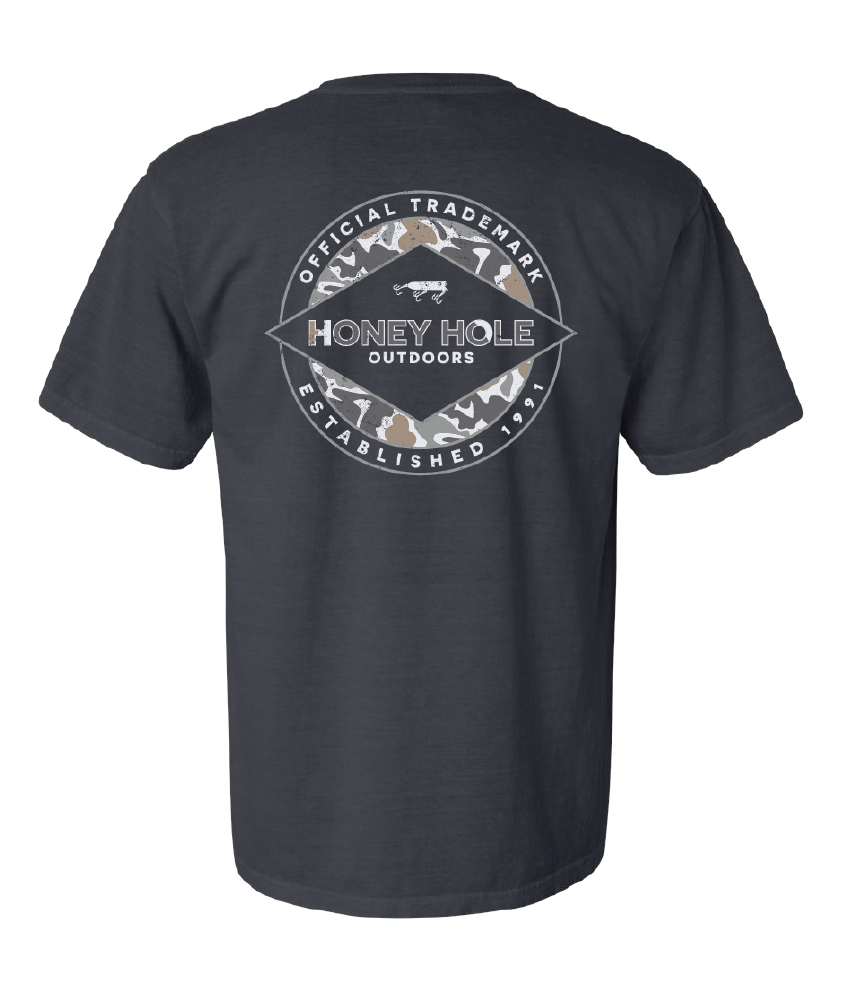 Men’s Honey Hole Graphic Camo Short Sleeve Tee