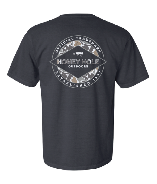 Men’s Honey Hole Graphic Camo Short Sleeve Tee