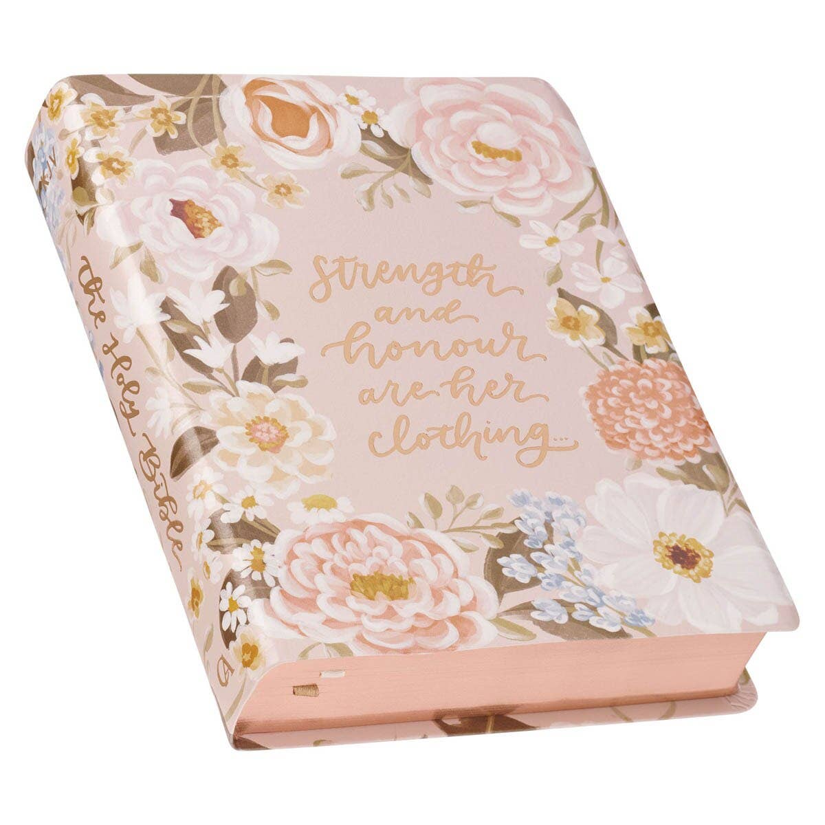 KJV Notetaking Bible Faux Leather Strength & Dignity Prov.31:25